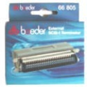 SCSI external Terminator Boeder 66805 (SCSI-I, 50 pin)