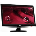 18.5" LG W1943SE-PF LCD Monitor, 1366x768, 16:9, 5ms, 0.3mm, 5ms, DC30000:1 (1000:1), 300cd/m2, 170°/170°, V:56-75Hz, D-Sub, Glossy Black