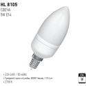HL8105 CANDLE 5W E14 2700K