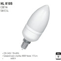 HL8105 CANDLE 5W 220-240V E14 6400K