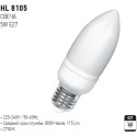 HL8105 CANDLE 5W 220-240V E27 2700K
