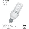 HL8315 3U 15W 220-240V E27 6400K (Horoz Electric)