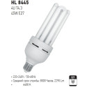 HL8445 T4.3 4U 45W 220-240V E27 6400K (Horoz Electric)