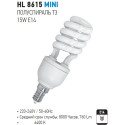 HL8615 MINI HL F SPRL 15W E14 6400K