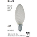 HL426 BEC INCAND. 40W E14