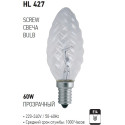 HL427 BEC INCAND. 60W E14