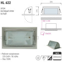 HL622 CORP DE IL. D/L MAT CROM RX7S