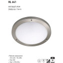HL641 CORP DE IL. D/L MAT CROM 1*60W E27