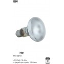 R80 BEC REFLECTOR 75W MAT E27