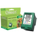 Green2 GN-H-343, HP-343(8766) Compatible, 10ml, 3Color: HP Deskjet 460 (c)(cb)(wbt)/5740/5940/6520/6540d/6620/6840/6940/6980/9800 (d)/D4160; Officejet H470/6210/6215/6310/7210/7310/7410/Pro 7100; Photosmart 2575/2610/2710/325/335/375/385/422/428