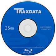 Traxdata Blue Ray BD-R 25G 4X, Jewel Case, Printable