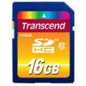 .16GB  SDHC Card (Class 10) , Transcend "TS16GSDHC10" (R/W:20/15MB/s)