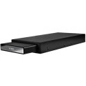 2.5" RaidSonic ICY BOX IB-290StUSD-B External enclosure for SATA HDDs, with 3.5" docking station, full aluminium construction, eSATA/USB 2.0