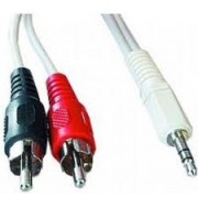CCA-458-5M    3.5mm stereo plug to 2 phono plugs 5 meter cable