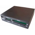 Gembird Internal Card reader USB 2.0 18 in 1, SATA port, CF/MD/SM/MS/SD/MMC/XD card reader/writer, black