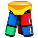 Apacer PH152 4-port USB 2.0 HUB MultiColor w/Rotating Ports