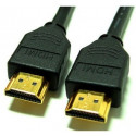 Cable HDMI M to HDMI M, 1.8m, Black, Gold 30AWG with Ferrite