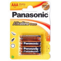 Panasonic Battery Alkaline LR03/AAA Blister*4