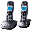 Радиотелефон DECT Panasonic KX-TG2512UAT, Titanium, TG2511 + optional handset