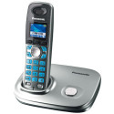 Радиотелефон DECT Panasonic KX-TG8011UAT, Titanium, AOH, Caller ID, Sp-phone, Color LCD
