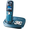 Радиотелефон DECT Panasonic KX-TG8021UAC, Subaru blue, AOH, Caller ID, Sp-phone, Color LCD, TAM 20 min