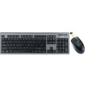 Keyboard & Mouse Genius Slimstar 801, Wireless 2.4GHz, Black