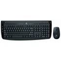 Keyboard & Mouse Logitech OEM Pro 2400 Cordless Desktop , Black