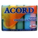 ACORD 5 Губка для посуды плоская