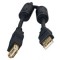 Cable Extension USB2.0 CCF-USB2-AMAF-10, Premium quality, 3 m, USB2.0 A-plug A-socket, with Ferrite core, Black