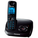 Радиотелефон DECT Panasonic KX-TG6521UAB, Black, AOH,Caller ID, dot LCD,Sp-phone,TAM