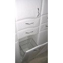 Шкаф пенал с корзиной/180*35см/154