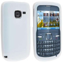 Силиконовый чехол для телефона Nokia C3 white