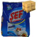 (1 поддон=384 пакетов по 2.5 кг.) „SEF” Стиральный порошок автомат Супер эффект.