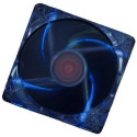 XILENCE XPF80.TBL Fan, Blue LED, 80x80x25mm, 1500rpm, <15dBa, 19.6CFM, hydro bearing, Big 4Pin and 3Pin Molex