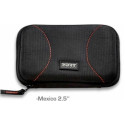 PORT Digital Line / MEXICO / 2.5" Bag - EVA Protector Case for 2.5 external hard drive - transport removable strap - zip closure - pocket for accessories