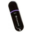 8 GB Transcend JetFlash 300 Glossy Black (Read 18 MByte/s, Write 10 MByte/s)