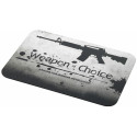 CoolerMaster (CM Storm) CS-M Weapon of Choice M4 DM (SGS-4000-WSM-1-GP) Mouse pad, with M4 logo, Professional-grade gaming surface, 100% Natural Rubber, Size 405 x 285 x 3 mm, Grey