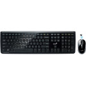 Genius SlimStar i820 Ultra Slim Wireless 2.4GHz Desktop, USB, Keyboard + Mouse, Glossy Black