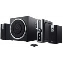 Edifier C2  Black, 2.1/ 18W+ 2x8W RMS, remote control, all wooden, (sub.6,5" + satl.(3"+3/4"))