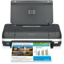HP Officejet H470b Mobile Printer up to 18/22ppm, up to 4800x1200dpi, 2 USB, PictBridge, SD/MMC, Li-Ion battery, Duty cycle ly 500 pages