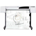 HP DesignJet 510 Printer A0 size format (42") - Base model with 610 mm media width, up to 55 sec. for A1-sized document, HP-GL/2 direct printing, 2400 x 1200 dpi resolution, 160 MB memory, USB & parallel port, EIO slot and optional network capability