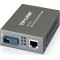 10/100M RJ45 to 100M, TP-Link single-mode SC fiber (WDM) Converter MC112CS, F-duplex, up to 20Km