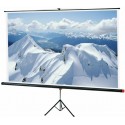 Sopar "Junior"-series Low-Priced Tripod Screen 125x125cm, matt white/S, 6 kg