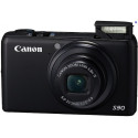 Canon PS S90 IS Black, 10Mpix, CCD1/1.7", Zoom 3.8x (28-105mm), f/2.0–4.9, Digic 4, Movies HD 640 x 480 (Length - up to 4GB or 1 hour), scr. 3.0", SD/SDHC/MMC/MMCplus/HC MMCplus, Hi-Speed USB, HDMI Mini, A/V output, Li-ion Battery NB-6L