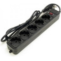 Surge Protector Power Cube, 5 Sockets, 1.8 m, Black