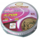 DVD+R ESPERANZA 4,7GB x16 - LightScribe v.1.2 - Cake Box 10 pcs. (ES 1236)