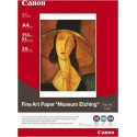 Paper Canon FA-ME1, A4, (210x297mm), Fine Art “Museum Etching”, 350 g/m2, 93Ibs (us), 20 pages