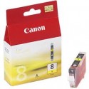 Ink Cartridge Green2 GN-C-8Y-NC (Canon CLI-8 Y), yellow for iP3300/4200/4300/4500/5200/5200R/5300/6600/ iX4000/5000/5200R/6700D/ MP510/530/600/600R/810/830/ MX700/850/ Pro9000