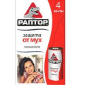 РАПТОР Липкая лента от мух (4 шт.)/24