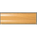 Плинтус напольный  пластиковый с резинкой  PVC6*2.5*18KD06